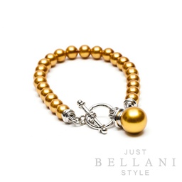 [AG-22943] Armband met kleurige kralen met ankersluiting